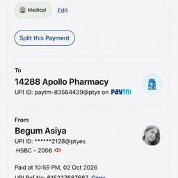 UPI Payment Amount Edit