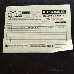 After - Erase Handwriting from Receipt