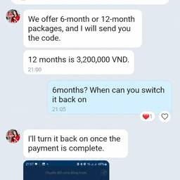Chat Payment Amount Edit