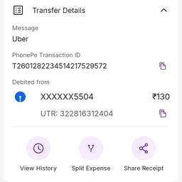 Before - UPI Payment Screenshot Edit