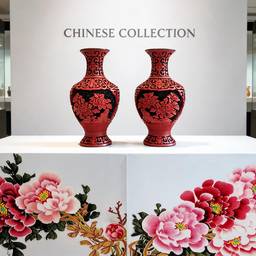 Chinese Museum Display Scene