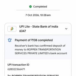 Edit UPI Payment Amount