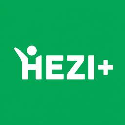 HEZI+ Green Logo