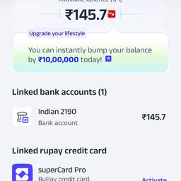 Before - Payment App Balance Edit