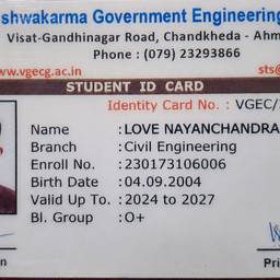 Student ID Date Edit