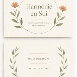 Harmonie en Soi Business Card