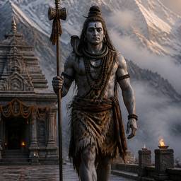 Lord Shiva Devotional Art