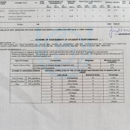 Marksheet Marks Editor