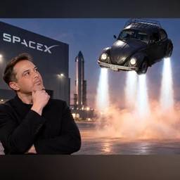Before - Rocket Car Face Swap