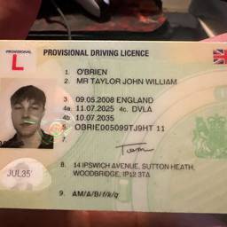UK Licence Year Edit