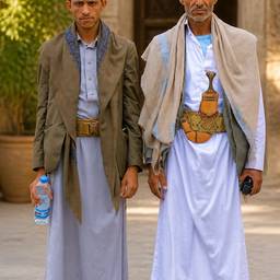 Après - Portrait traditionnel du Moyen-Orient