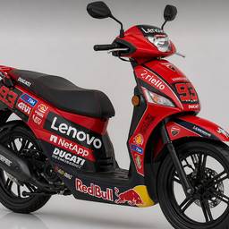 After - Ducati MotoGP Scooter Livery