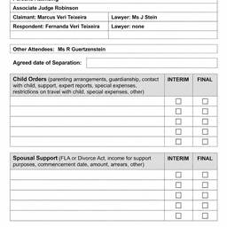 Flat A4 Court Document