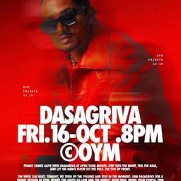 Red Club Event Poster