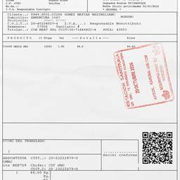 Después - Cambiar Fechas en el Recibo