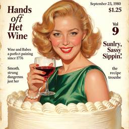 Vintage Magazine Cover Art