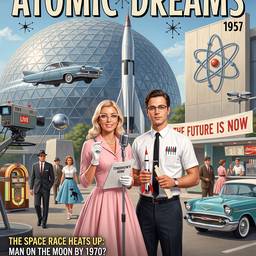 Retro 1950s Magazine Cover