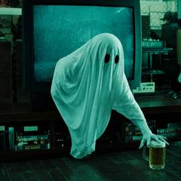 Ghost Crawls Out of TV