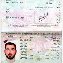 Afghan ID Name Edit