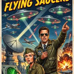 Retro Sci-Fi Movie Poster