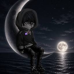 Después - Escena de Luna con Personaje de Anime