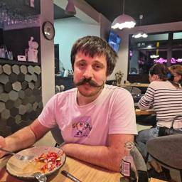 After - Funny Mustache Face Edit