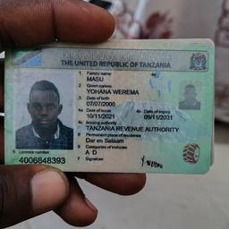 Tanzania Licence Date Edit