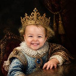 Royal Crown Baby Portrait