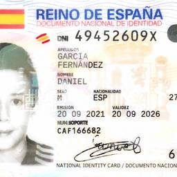 Spanish DNI Birth Date Edit
