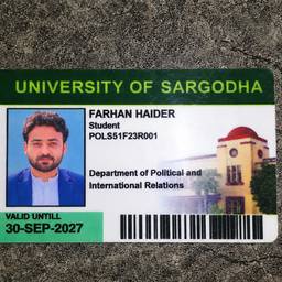 Student ID Card Edit