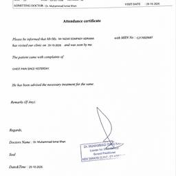 Medical Certificate Date Edit