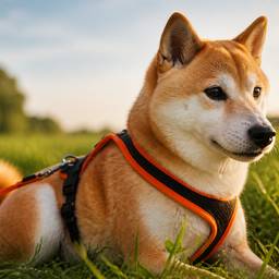 Shiba Inu Portrait Edit