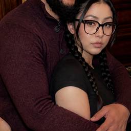 Couple Hug Photo Merge