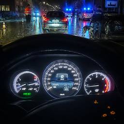 Night Police Checkpoint