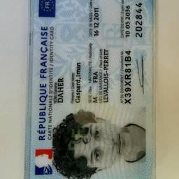Before - French ID Card Date Edit