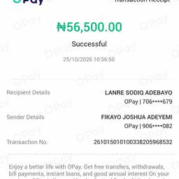 OPay Receipt Edit