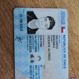 Chilean ID Card Edit