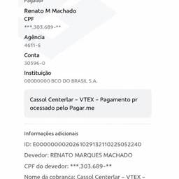 Pix Receipt Amount Edit