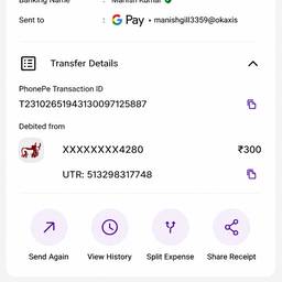 PhonePe Transaction ID Edit