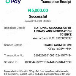 Bank Receipt Account Edit