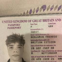 Passport Date of Birth Edit