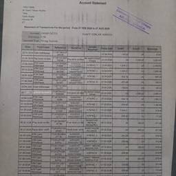 Bank Statement Text Edit