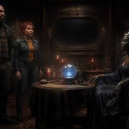 Steampunk Fortune Teller Parlor