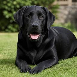 Black Lab Portrait