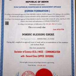 Edit Certificate Number
