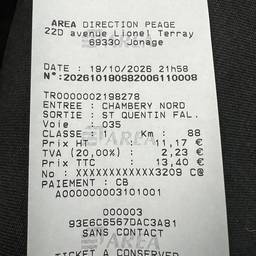 Change Date on Receipt