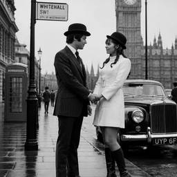 1960s Avengers Couple Edit
