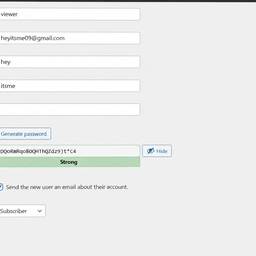 User Form Screenshot Edit