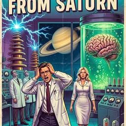 Retro Sci-Fi Movie Poster