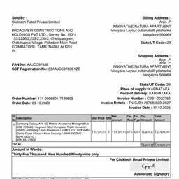 Depois - Editar endereço na fatura Amazon